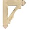 Ekena Millwork Balboa Arts & Crafts Rough Sawn Bracket, Douglas Fir, 4"W x 18"D x 22"H BKT04X18X22BOA03RDF - alternate 2